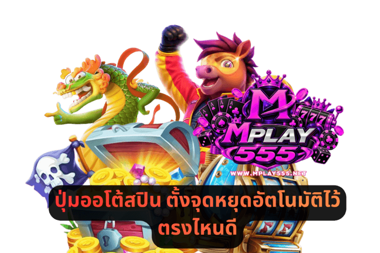 ปุ่มออโต้สปิน ตั้งจุดหยุดอัตโนมัติไว้ตรงไหนดี
